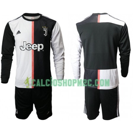 Juventus Bambino Maglia Prima 2019/2020 Manica Lunga (+ Pantaloncini)